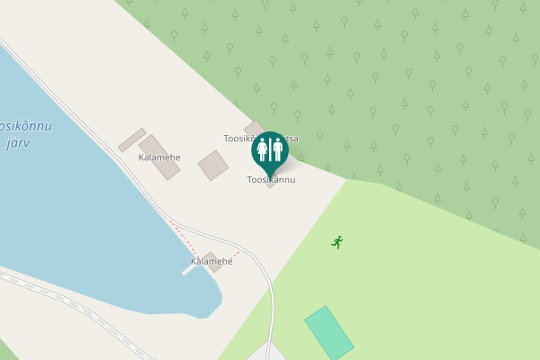 Map showing location of Jõeküla - Toosikõnnu tee Toilet
