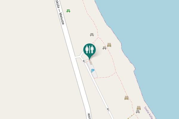 Map showing location of Metsküla — Meiuste Toilet