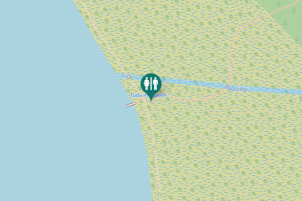 Map showing location of Seljamäe õpperada Toilet
