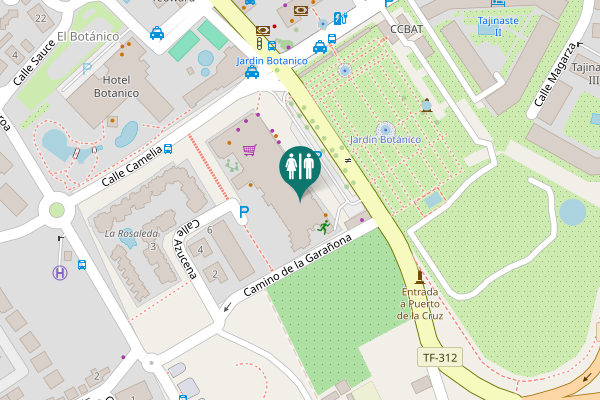 Map showing location of Avenida Marqués de Villanueva del Prado 43 Toilet