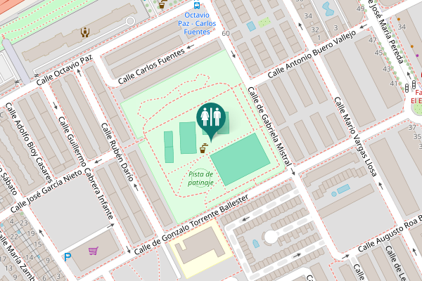 Map showing location of Calle de Gonzalo Torrente Ballester Toilet
