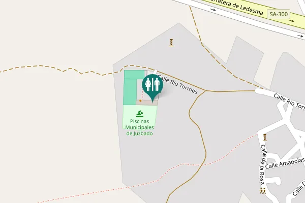 Map showing location of Calle Río Tormes Toilet