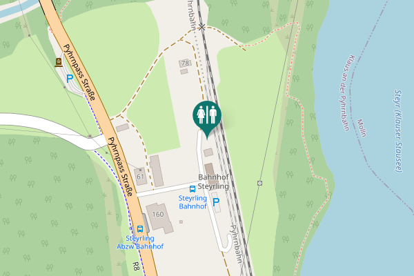 Map showing location of 79 Toilet