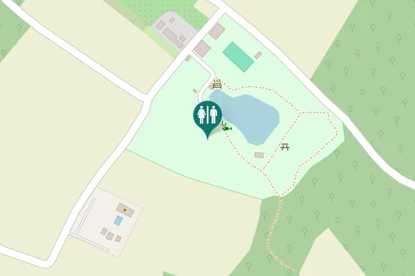 Map showing location of Toalet