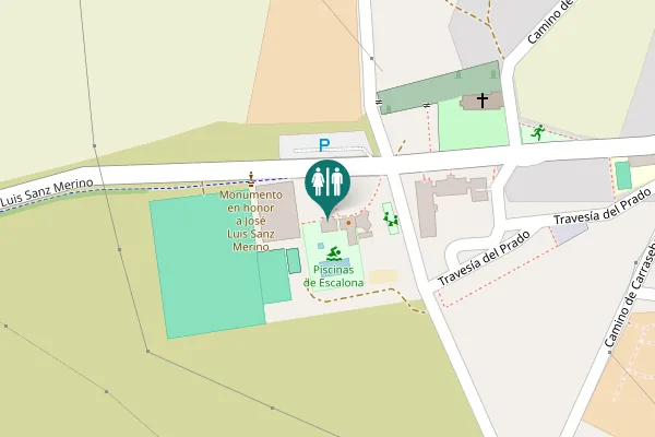Map showing location of SG-V-2201 Toilet