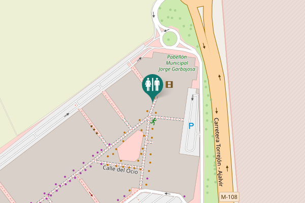 Map showing location of Aseos