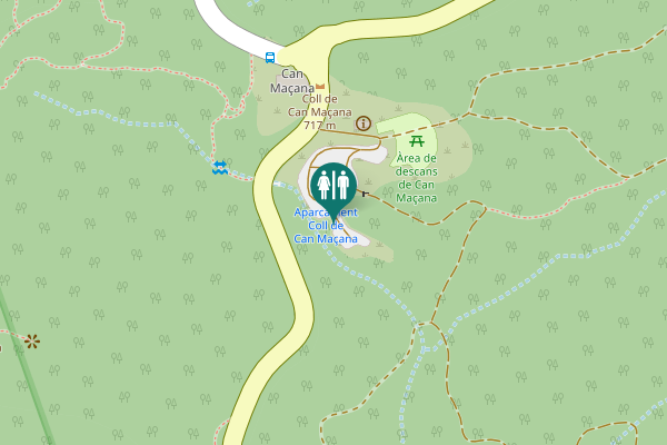 Map showing location of BP-1101 Toilet