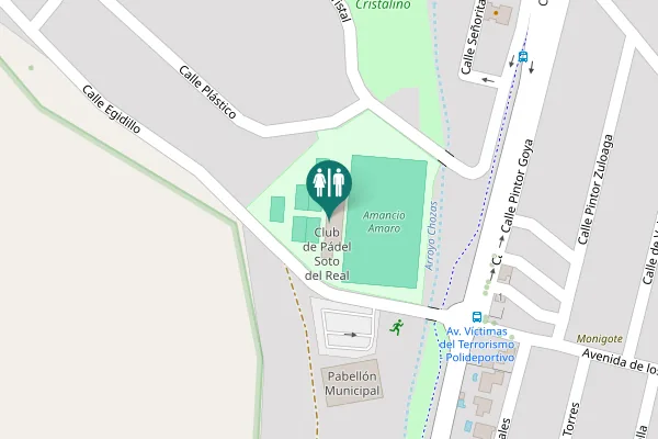 Map showing location of Calle Egidillo 37 Toilet