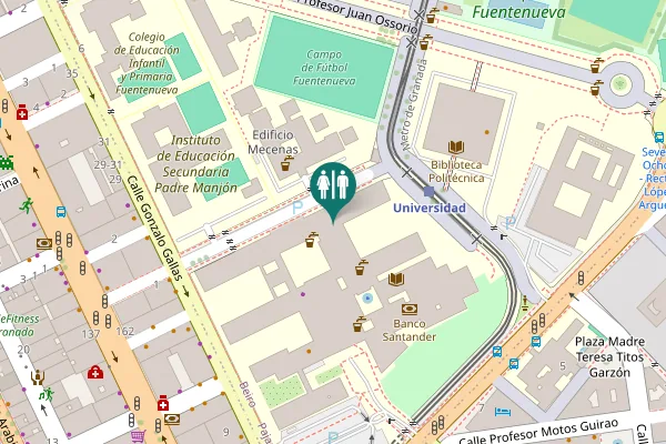 Map showing location of Calle Profesor Adolfo Rancaño Toilet