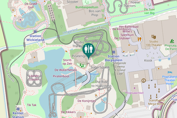 Map showing location of De Pannelaan 68 Toilet