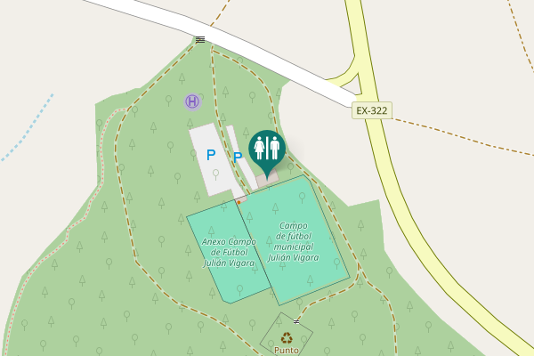 Map showing location of BA-062 Toilet