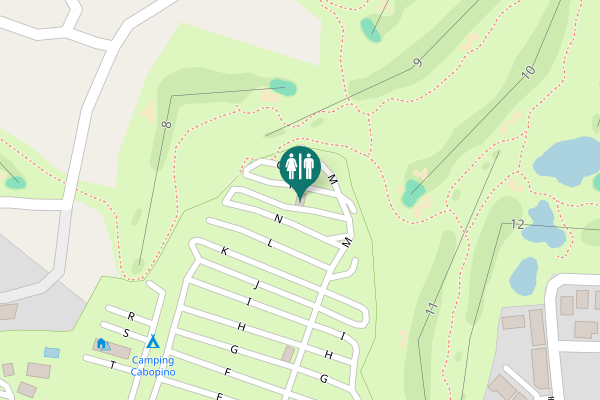 Map showing location of O Toilet