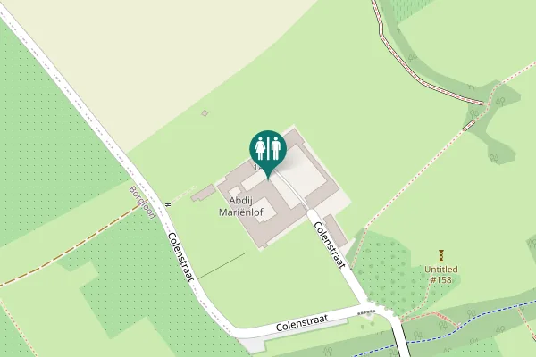 Map showing location of Colenstraat 1 Toilet