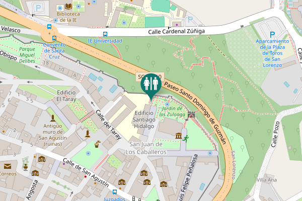 Map showing location of Calle del Taray 2 Toilet