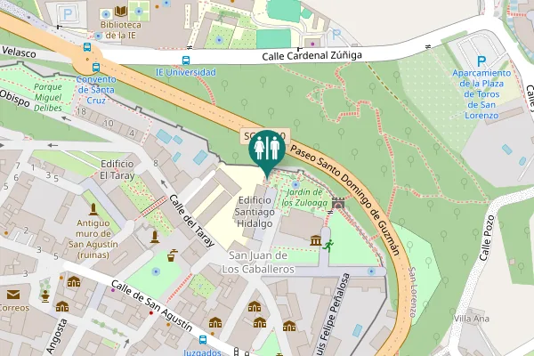 Map showing location of Calle del Taray 2 Toilet