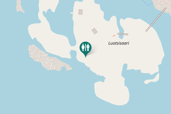 Map showing location of Söderskär luotsisaari puusee