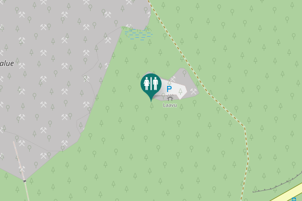 Map showing location of Hammaslahdentie Toilet