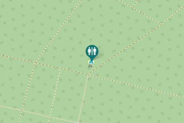 Map showing location of Itterstraat Toilet