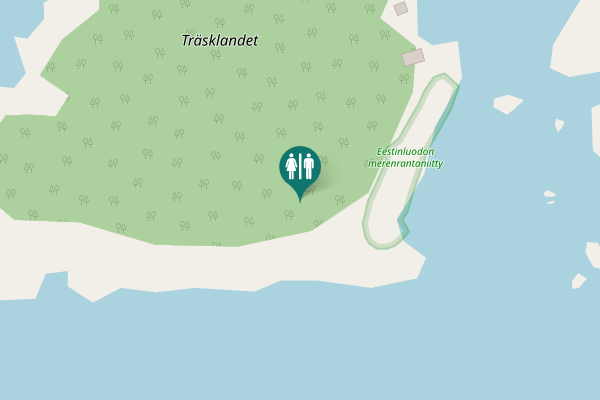Map showing location of Sipoo Toilet