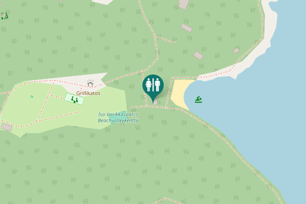 Map showing location of Koukkuniemenranta 24 Toilet