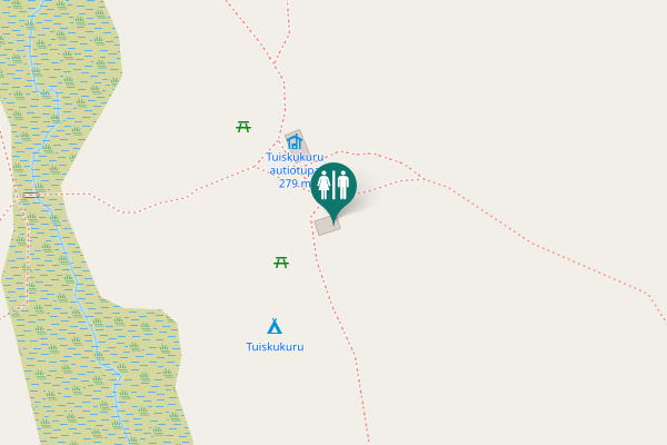 Map showing location of Sodankylä Toilet
