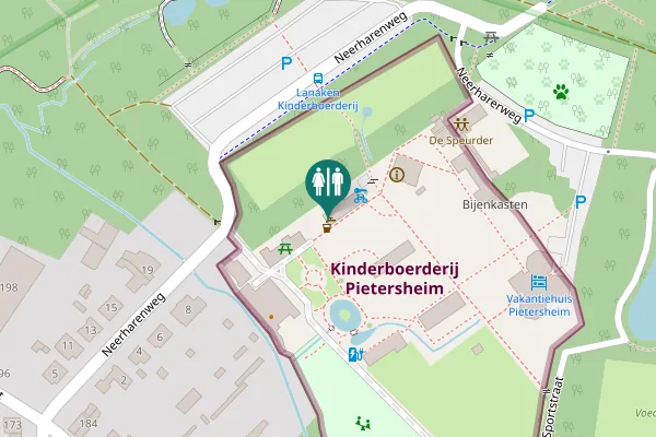 Map showing location of Neerharenweg 14 Toilet