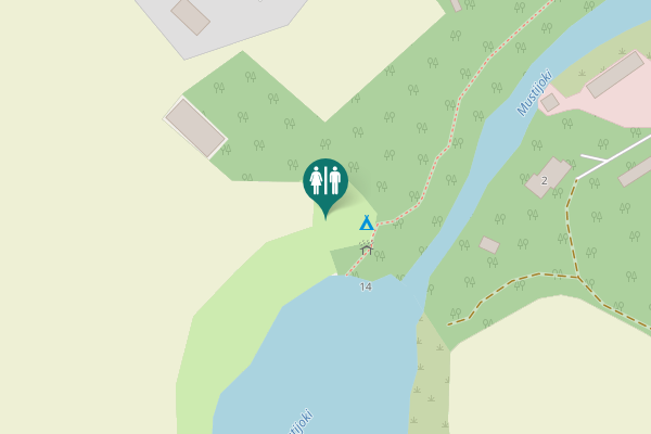 Map showing location of Nordbo 14 Toilet