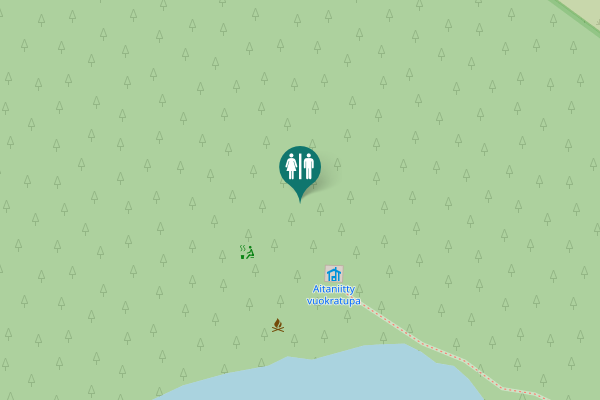 Map showing location of Jäkälämutkantie Toilet