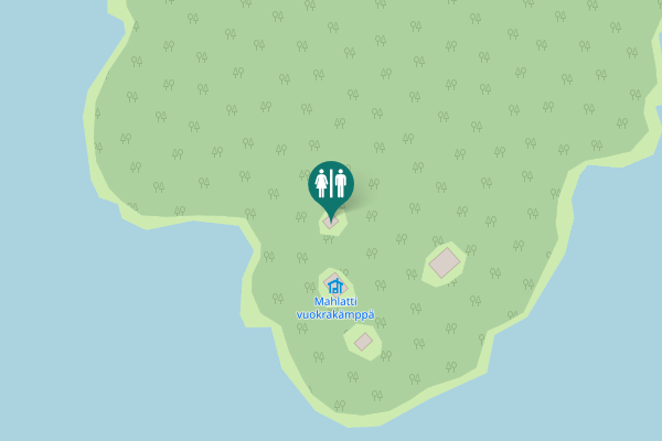 Map showing location of 210 Toilet
