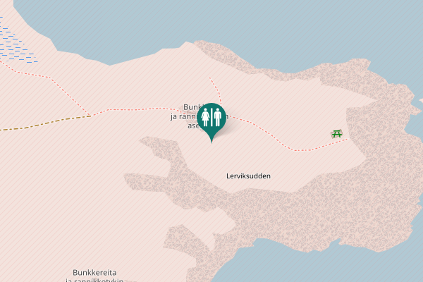 Map showing location of Porvoo Toilet