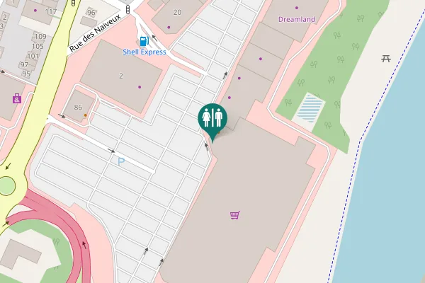 Map showing location of Carrefour 35 c