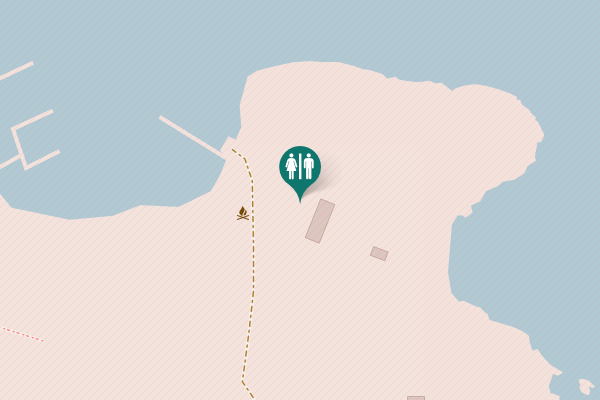 Map showing location of Porvoo Toilet