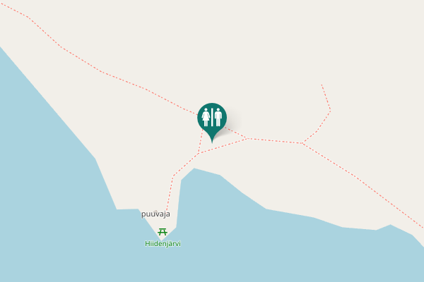 Map showing location of Suomussalmi Toilet