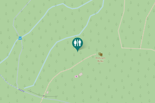 Map showing location of Tunturintie 56 Toilet