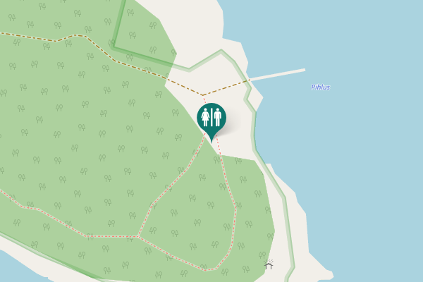 Map showing location of Rauma Toilet