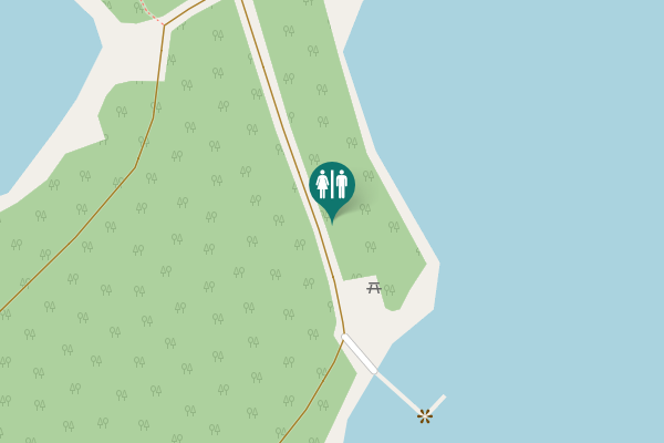Map showing location of Sommarövägen Toilet