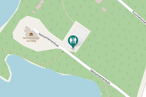 Map showing location of Neitsytniemenkuja 7 Toilet