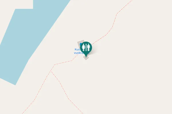 Map showing location of Inari Toilet