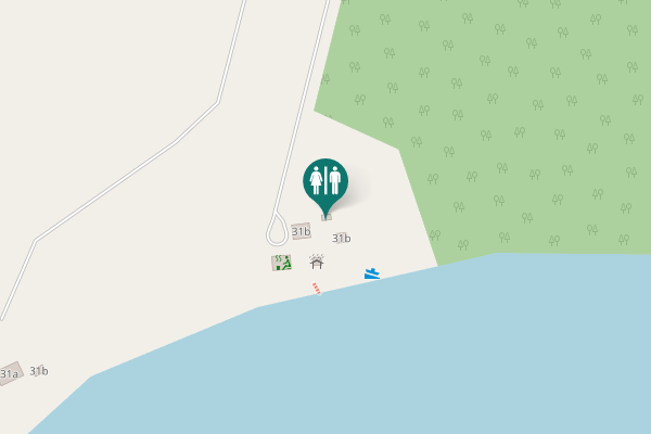 Map showing location of Hiltulanniementie 31b Toilet