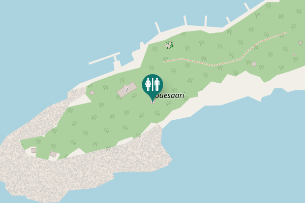Map showing location of 2 Toilet