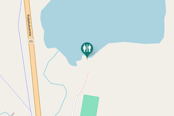 Map showing location of Niemikyläntie Toilet