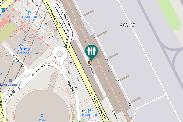 Map showing location of Rahtitie Toilet