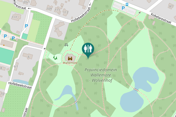 Map showing location of Kokelarestraat 85 Toilet