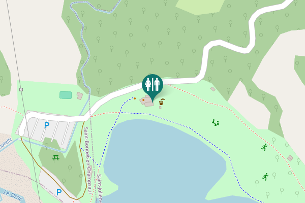 Map showing location of Saint-Julien-en-Champsaur Toilet