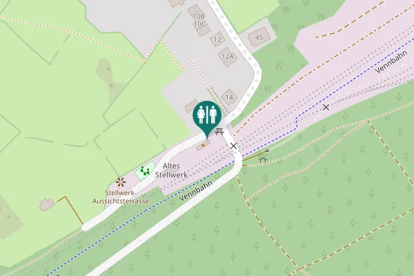 Map showing location of Langenbend 49 Toilet
