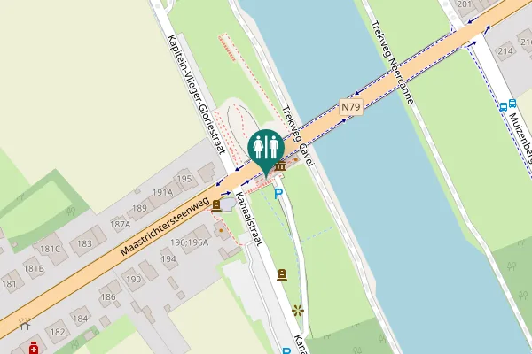 Map showing location of Maastrichtersteenweg 212 Toilet