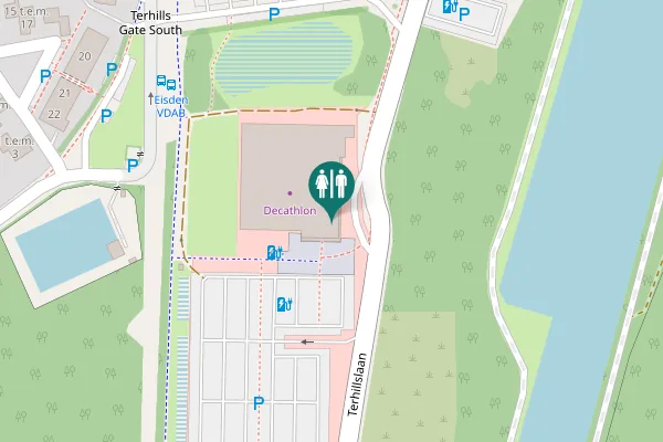 Map showing location of Kolenmijn Limburg-Maaslaan 3 Toilet
