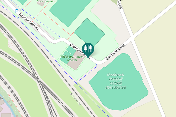 Map showing location of Gasthuishoeven 2 Toilet