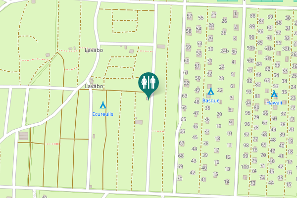 Map showing location of Avenue de l'Europe 46 Toilet