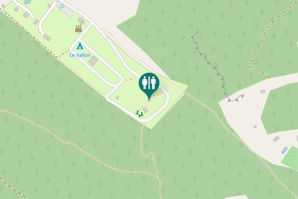 Map showing location of D 36 Toilet